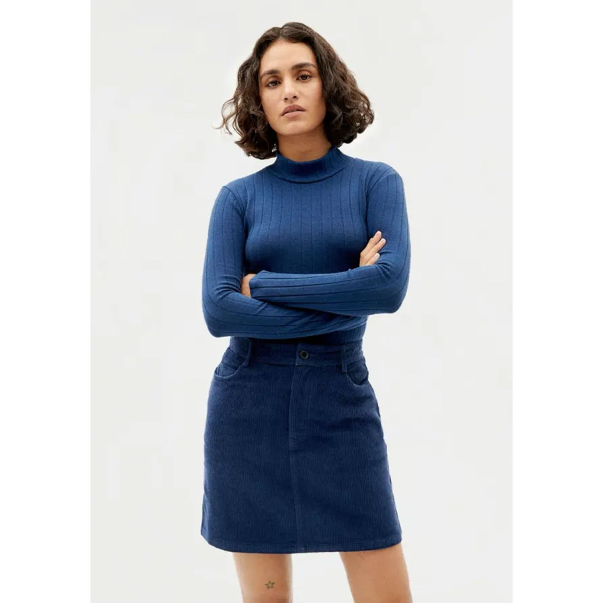 Navy Trash Ellen L/S Top