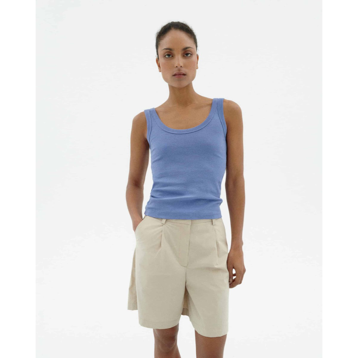 Julia Top Hemp Bekleidung, Kurze Hosen, Tanktop, Person, Weste