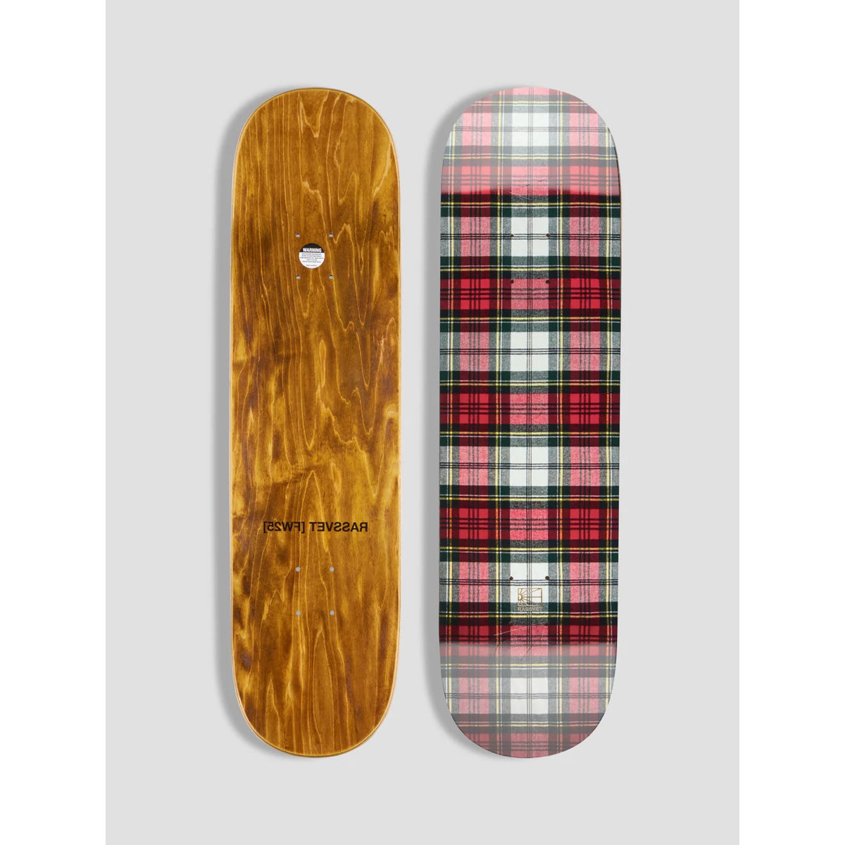 Skateboard, Schottenmuster