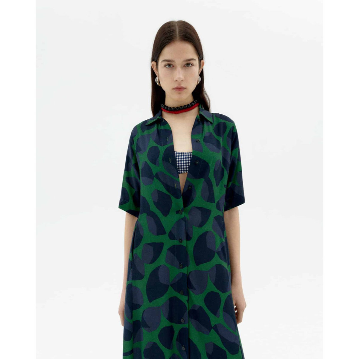 Bekleidung, Kleid, Bluse, Person