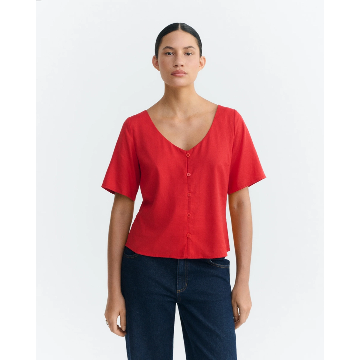 Leia Hemp Blouse