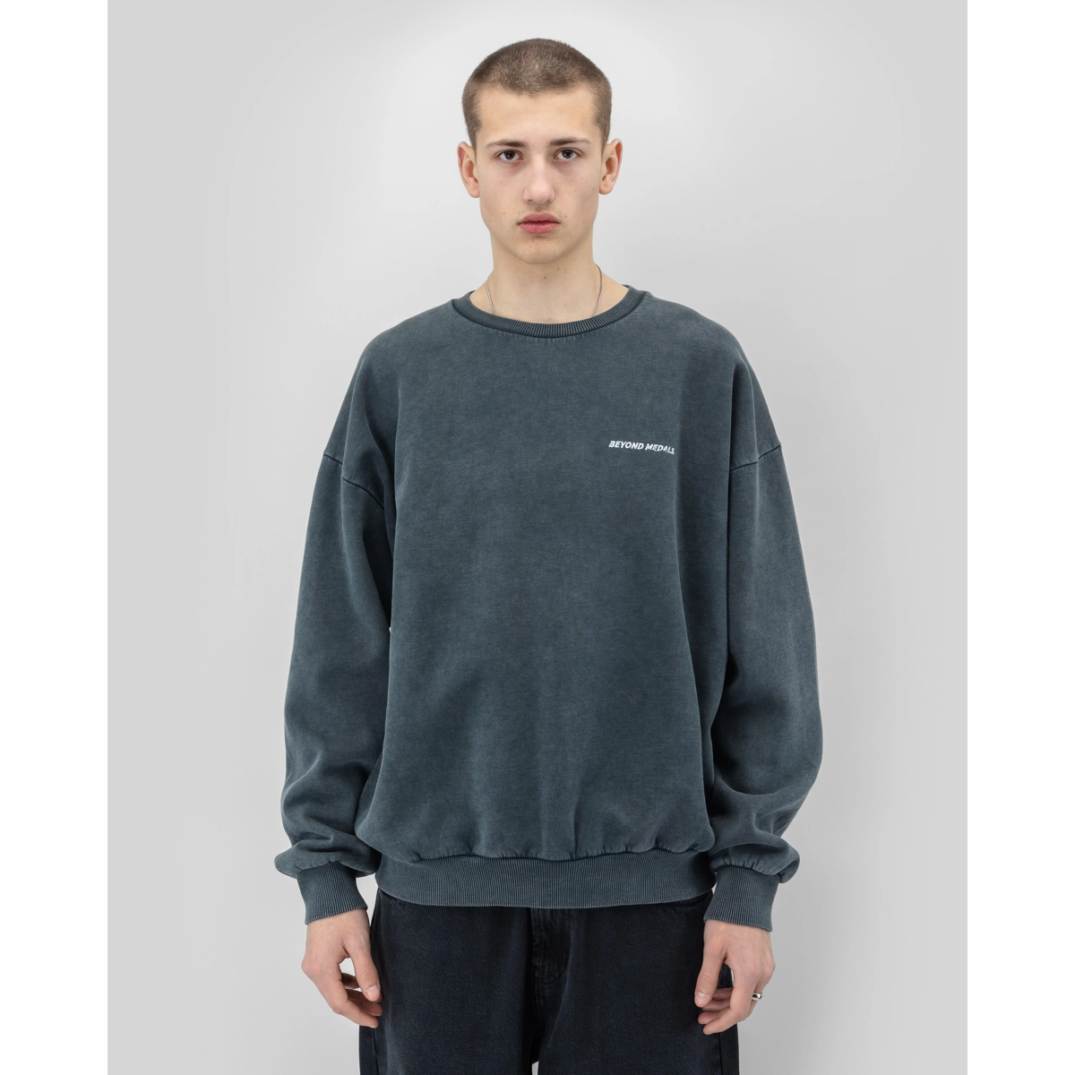 Distressed Logo Crewneck Distressed Logo Crewneck