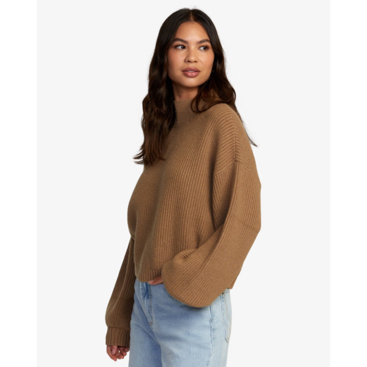 Bekleidung, Strickwaren, Pullover, Jeanshose, Hosen