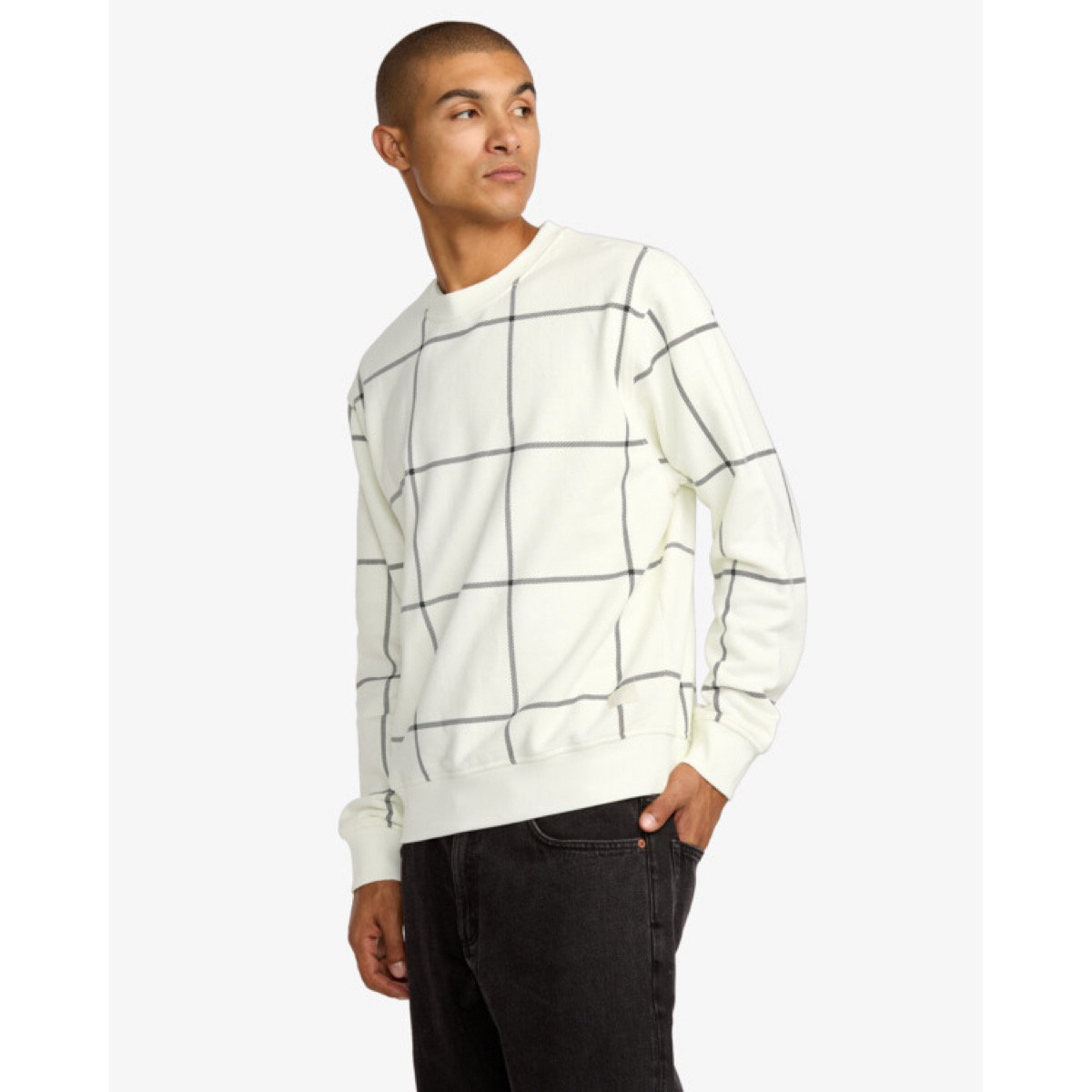 Langarm, Pullover, Sweatshirt, Mann, Person