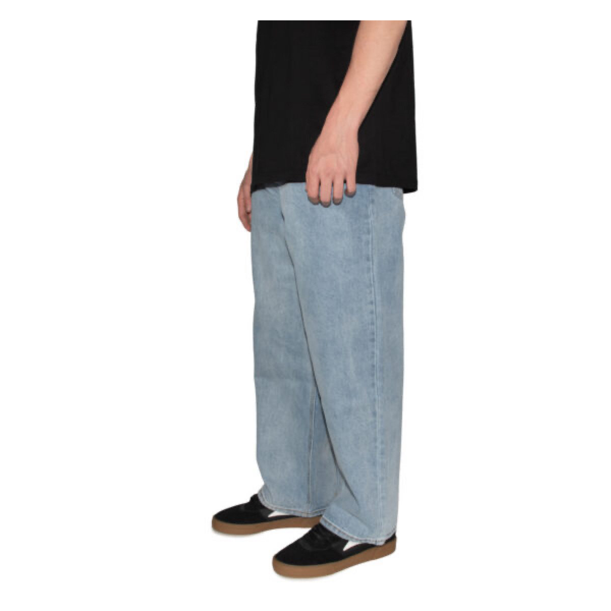 Hosen, Jeans, Schuh, Mann, Person