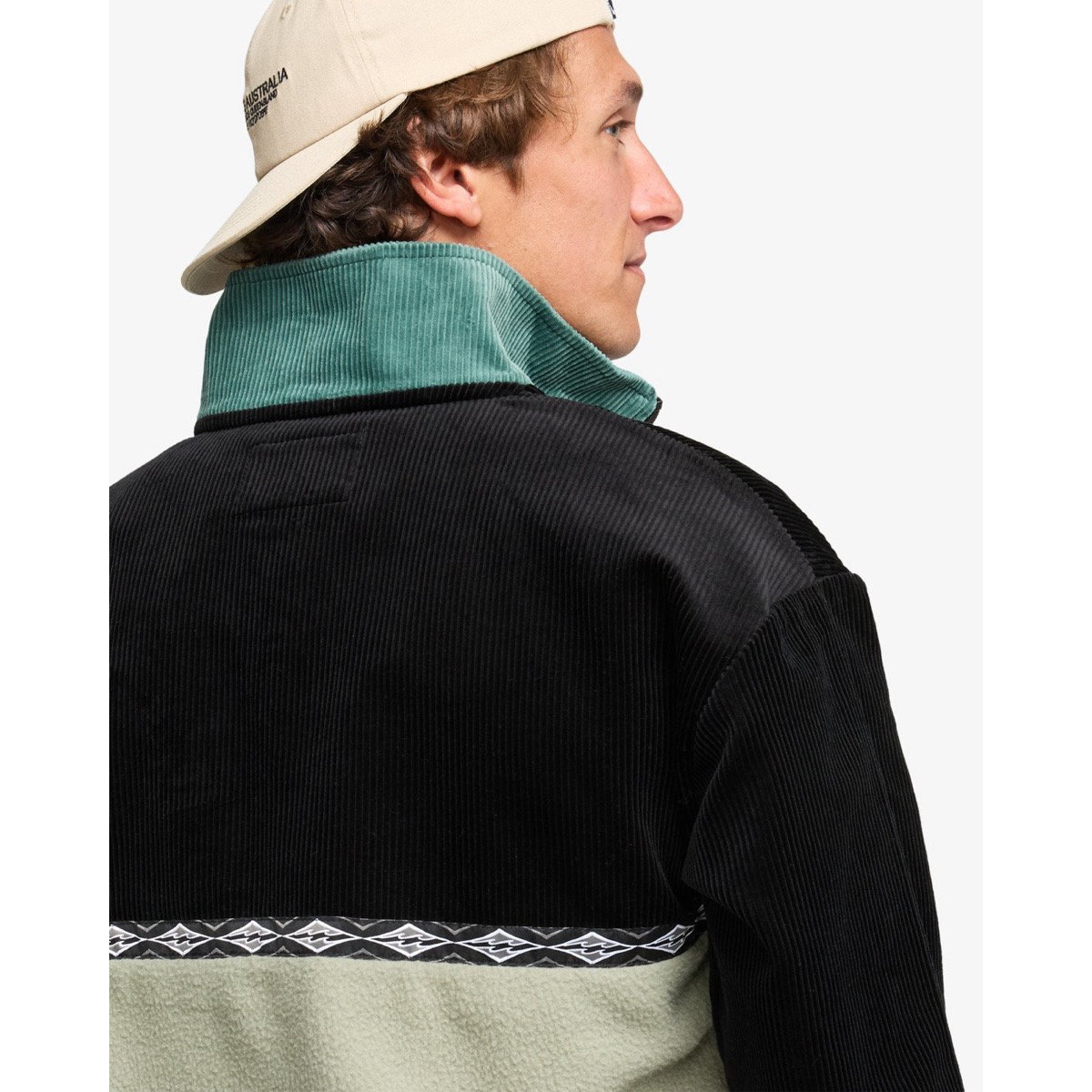 Mantel, Hut, Fleece, Jacke, Person