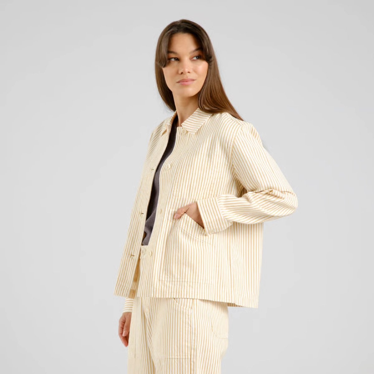 Jacket Stiby Work Stripe