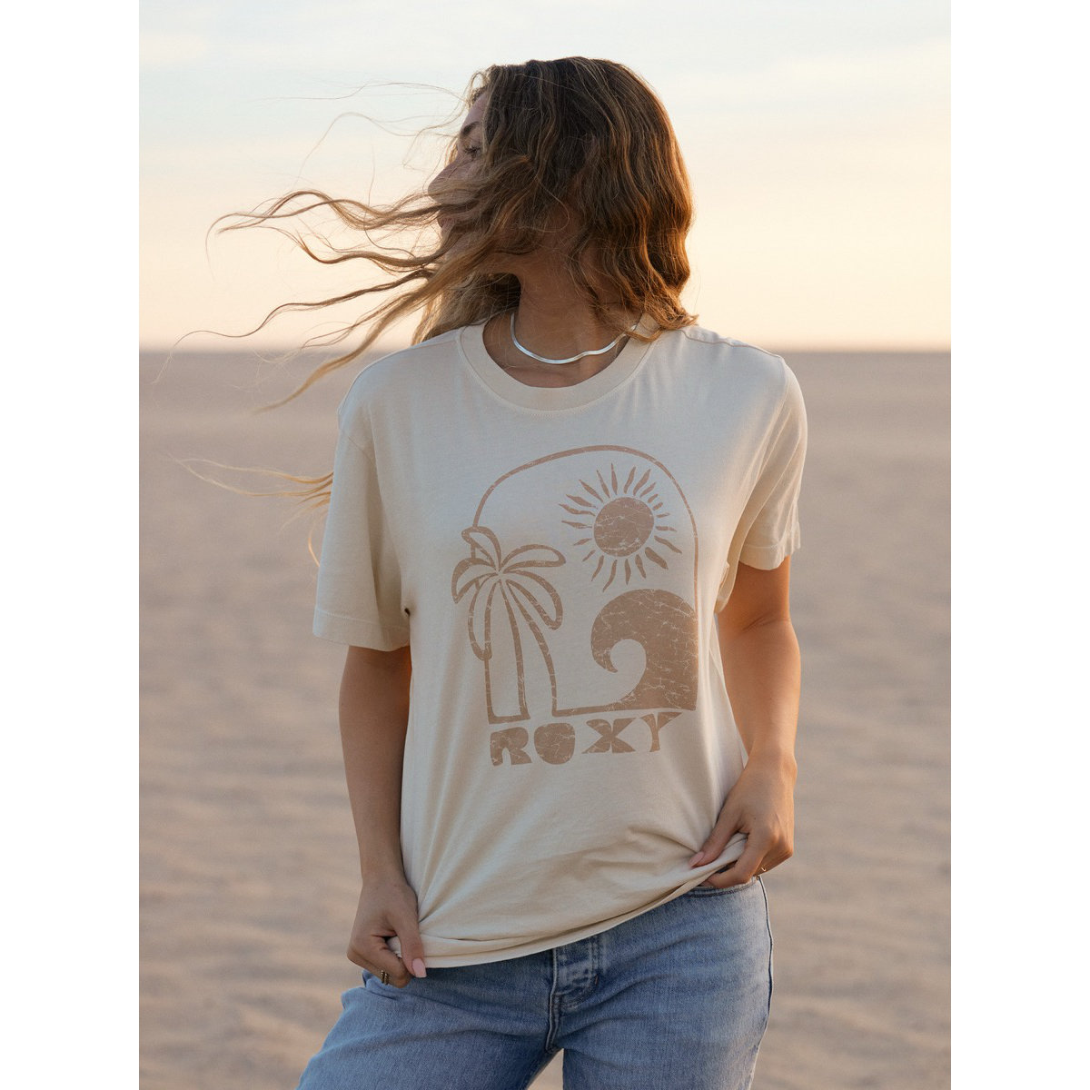 T-shirt, Strandmode, Person, Jeans, Ärmel