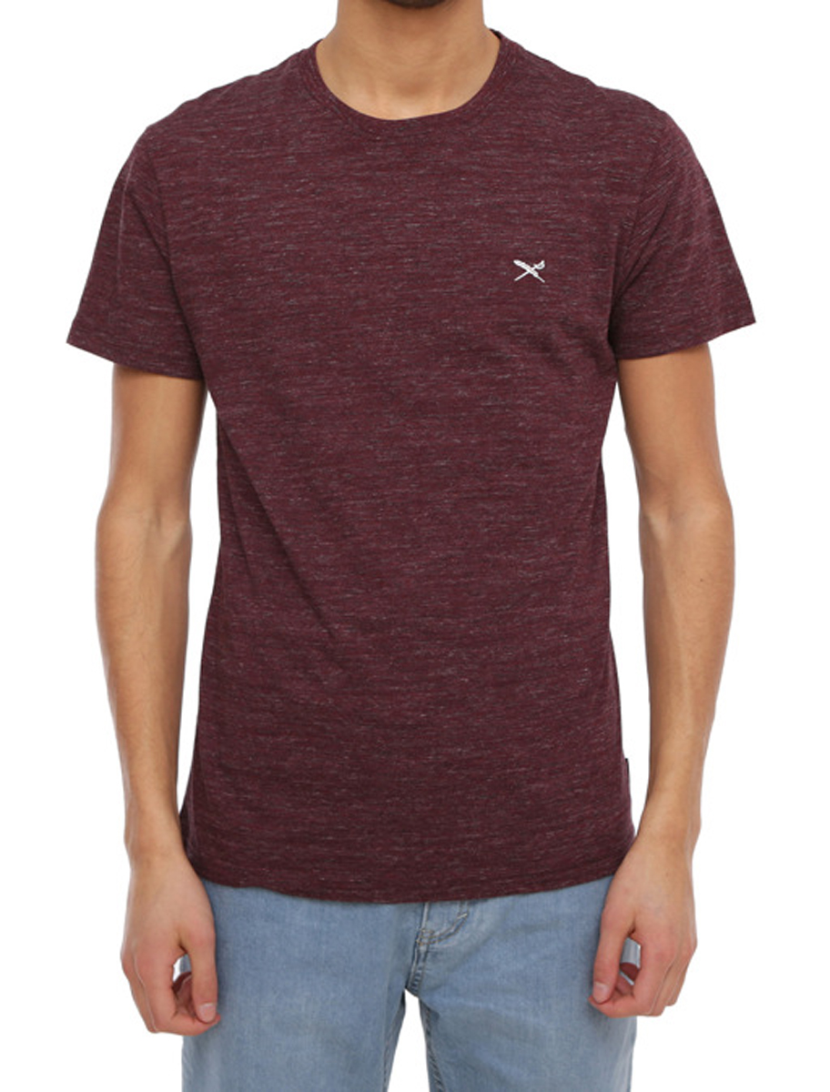 Chamisso Tee Maroon Mel