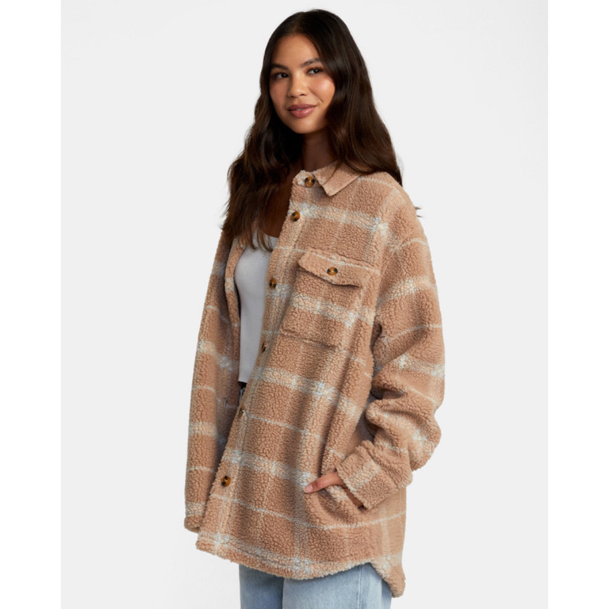 Bekleidung, Mantel, Strickwaren, Pullover