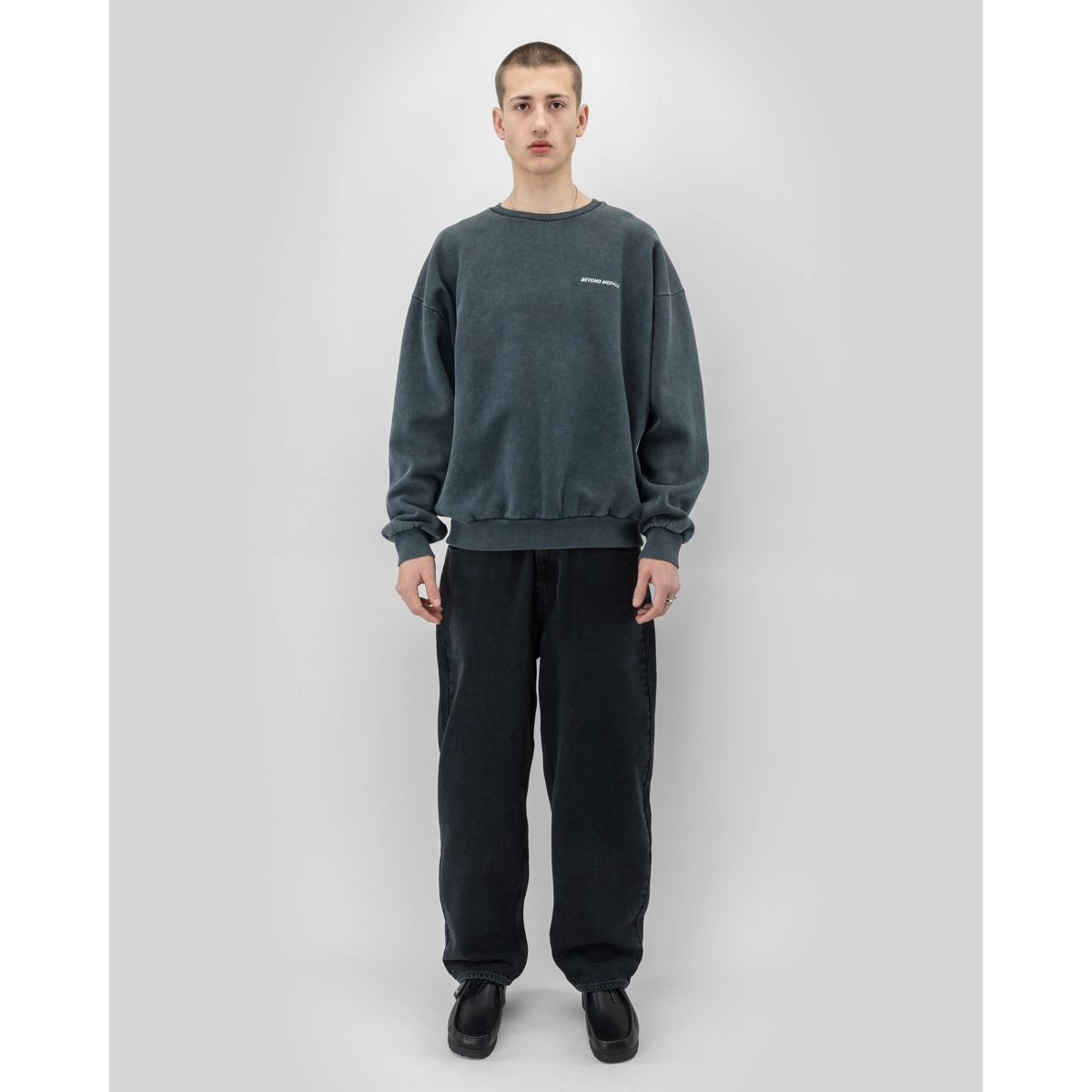 Distressed Logo Crewneck Distressed Logo Crewneck