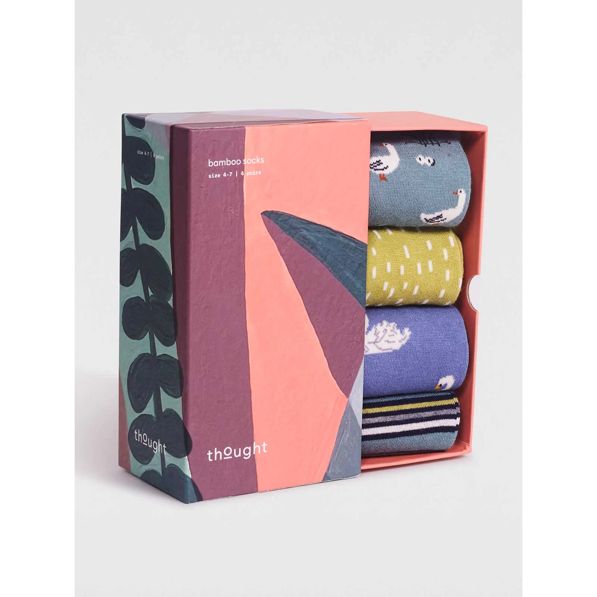 Daniela Bamboo Duck Sock Box