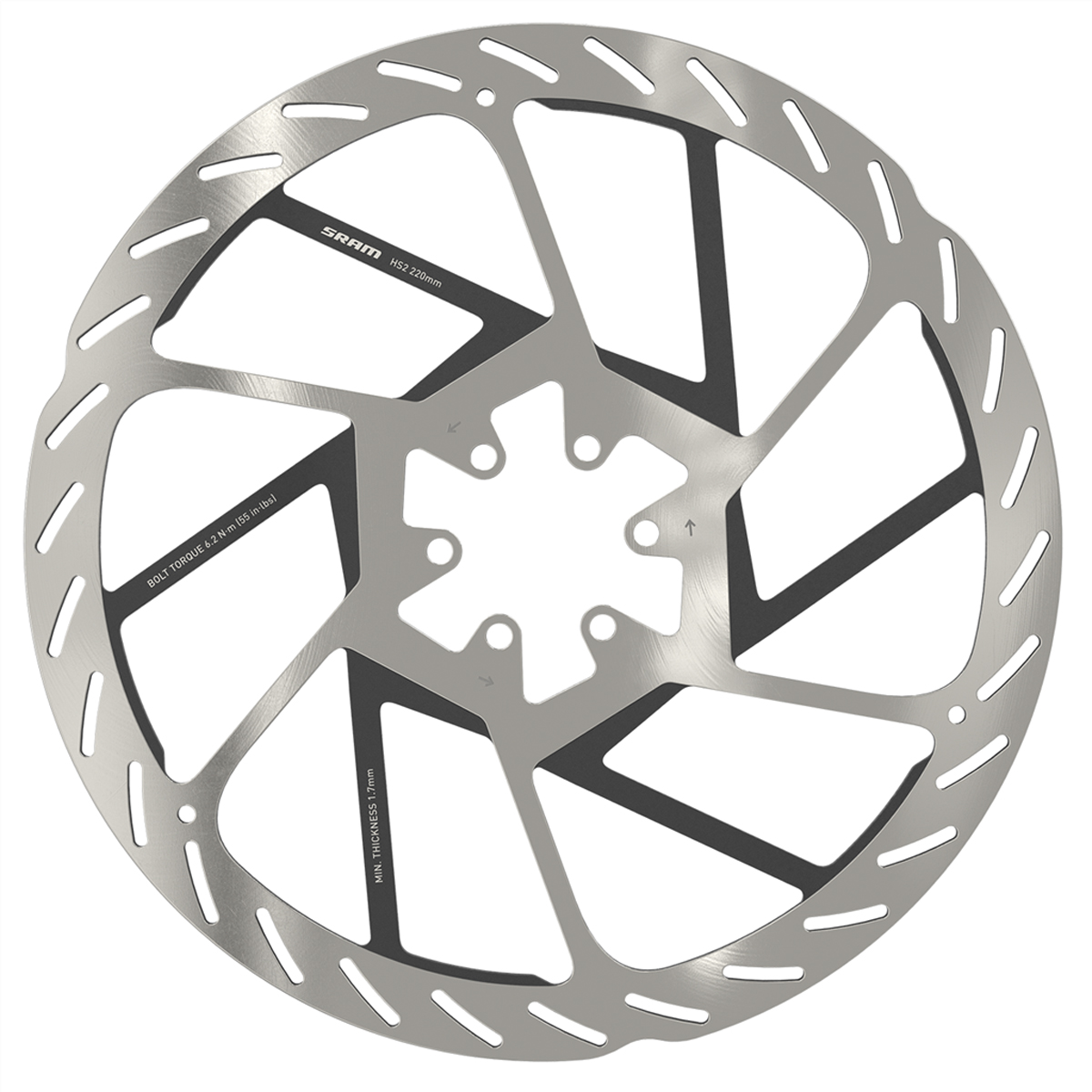 Rotor Hs2 Rounded 6-bolt