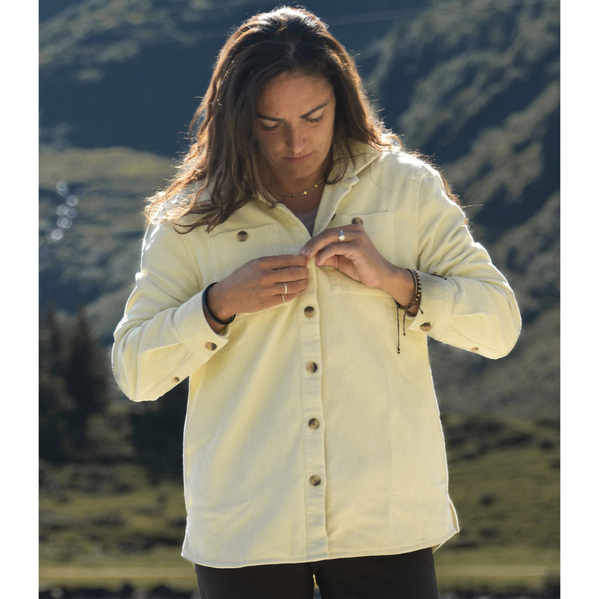 Mantel, Hemd, Langarm, Person, Frau