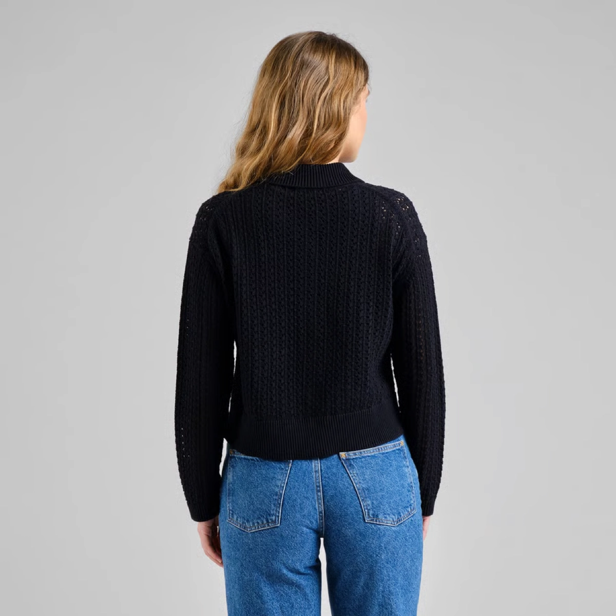 Knit Cardigan Rosendal Croch.