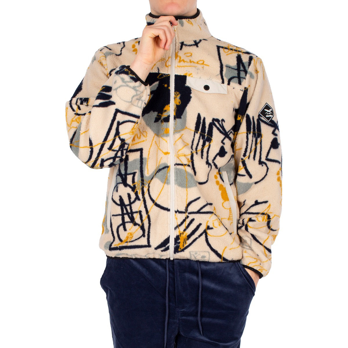 Mantel, Langarm, Jacke, Hemd, Person