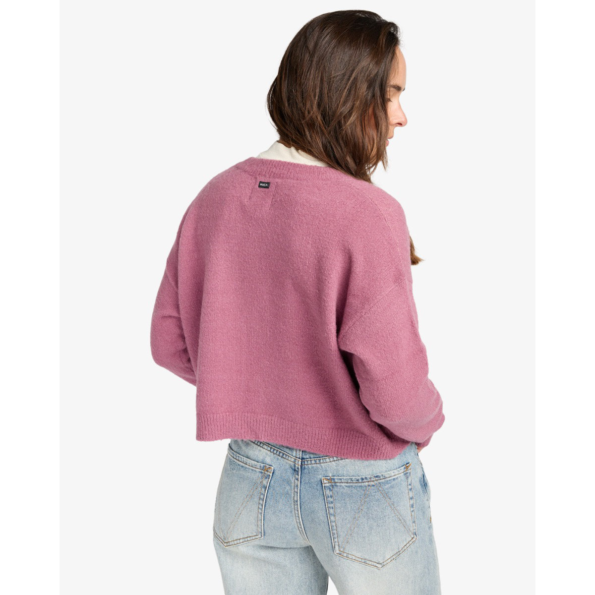 Strickwaren, Pullover, Vlies, Langer Ärmel, Jeans