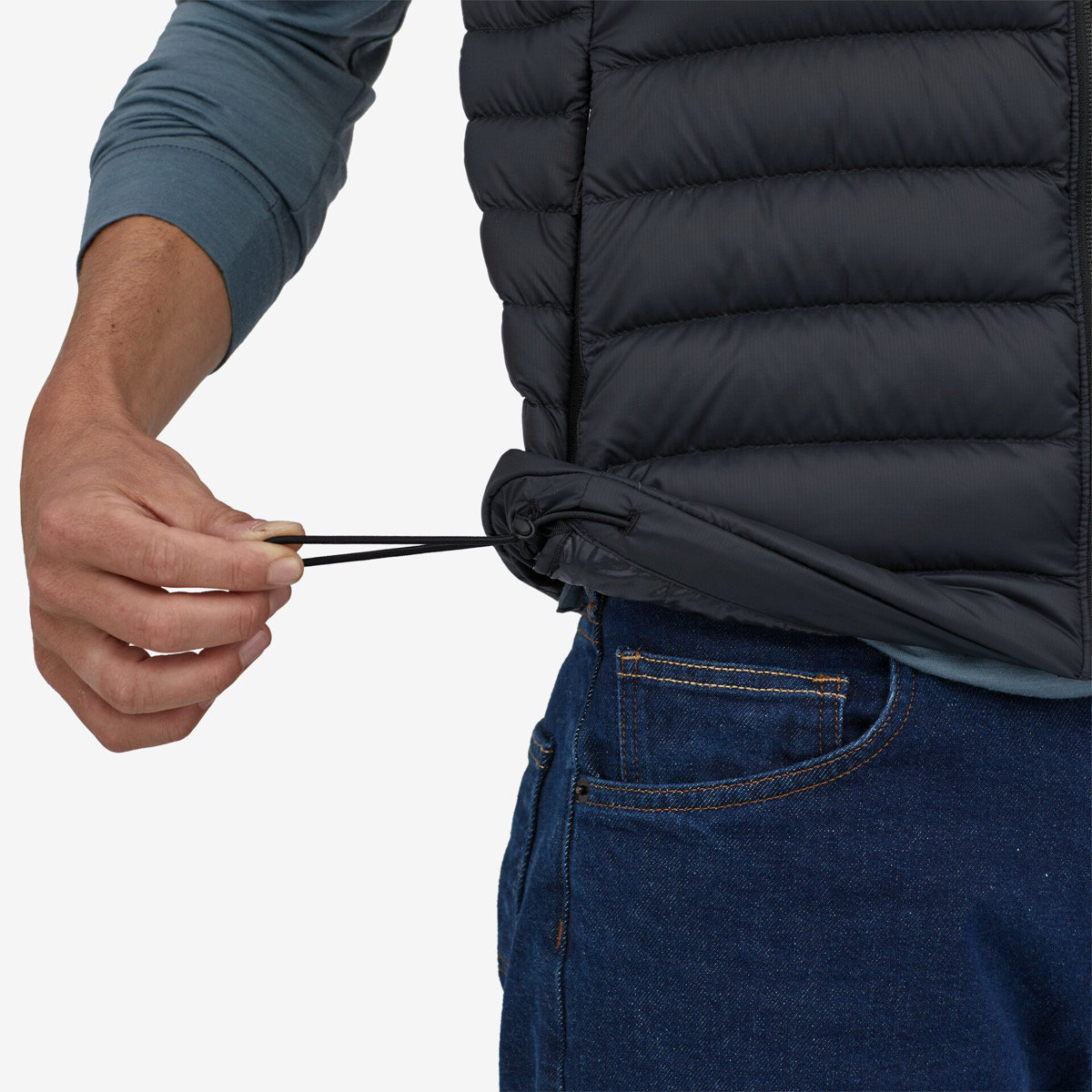 Weste, Mantel, Jacke, Rettungsweste, Finger