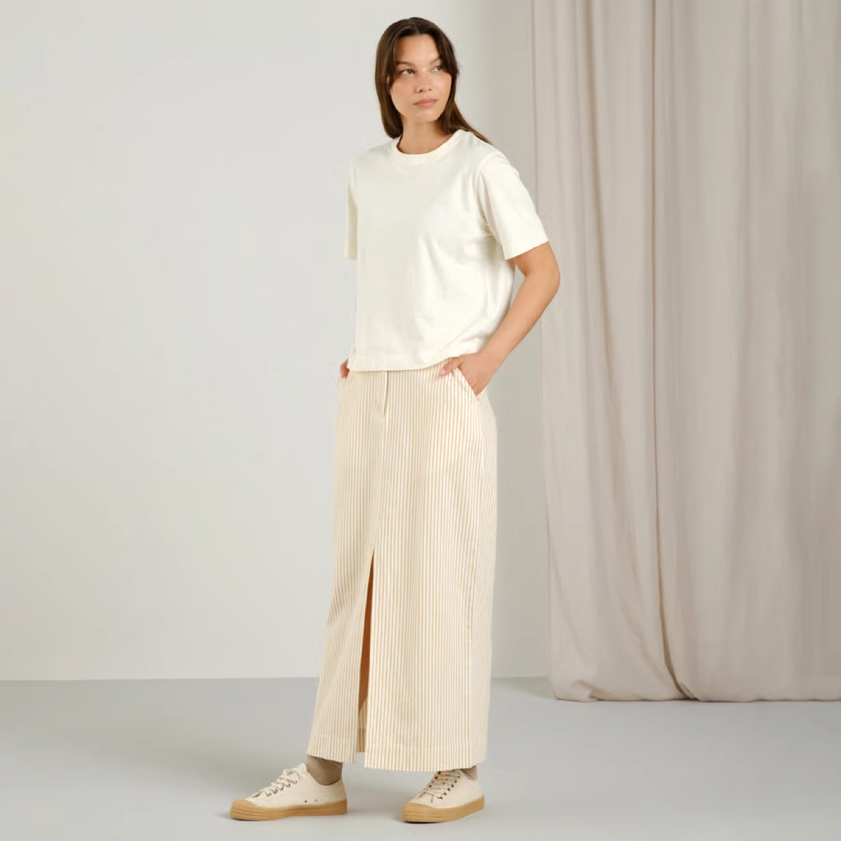 Skirt Finsta Work Stripe