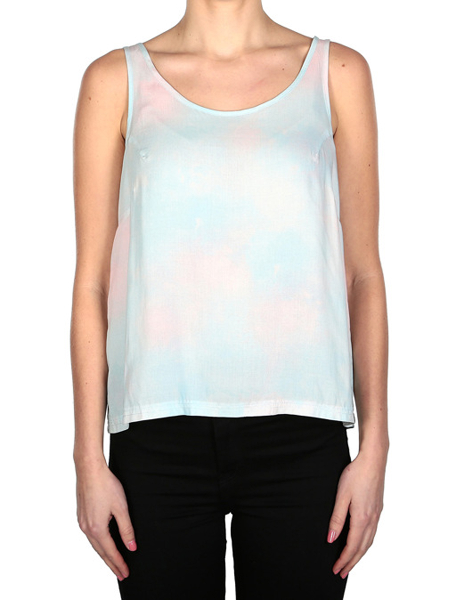 Tie Dye Top Navy