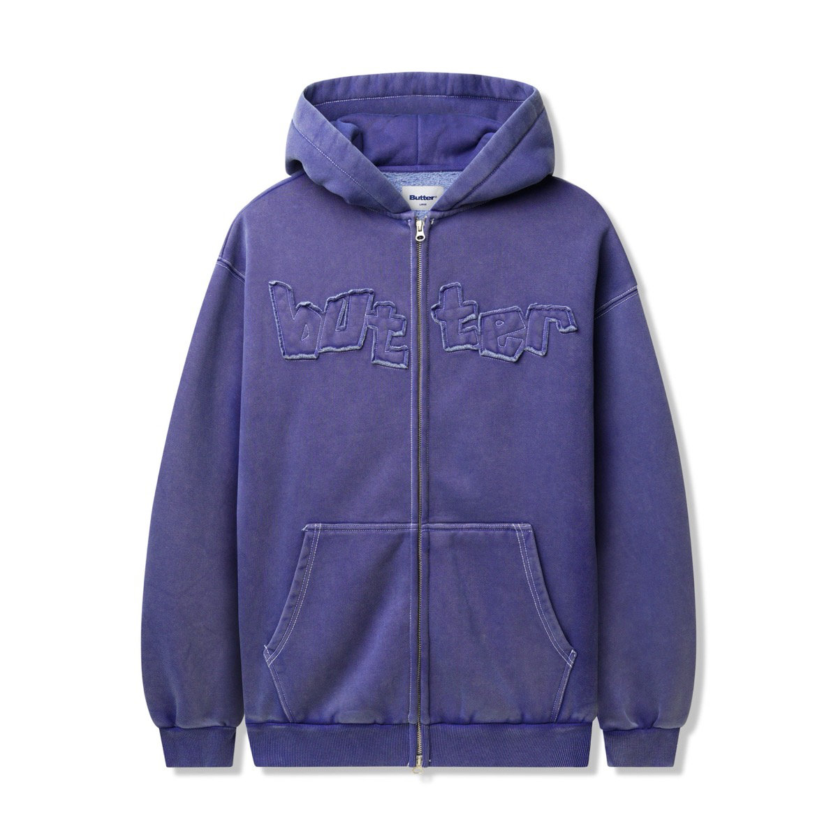 Mineral Wash Zip-Thru Hood