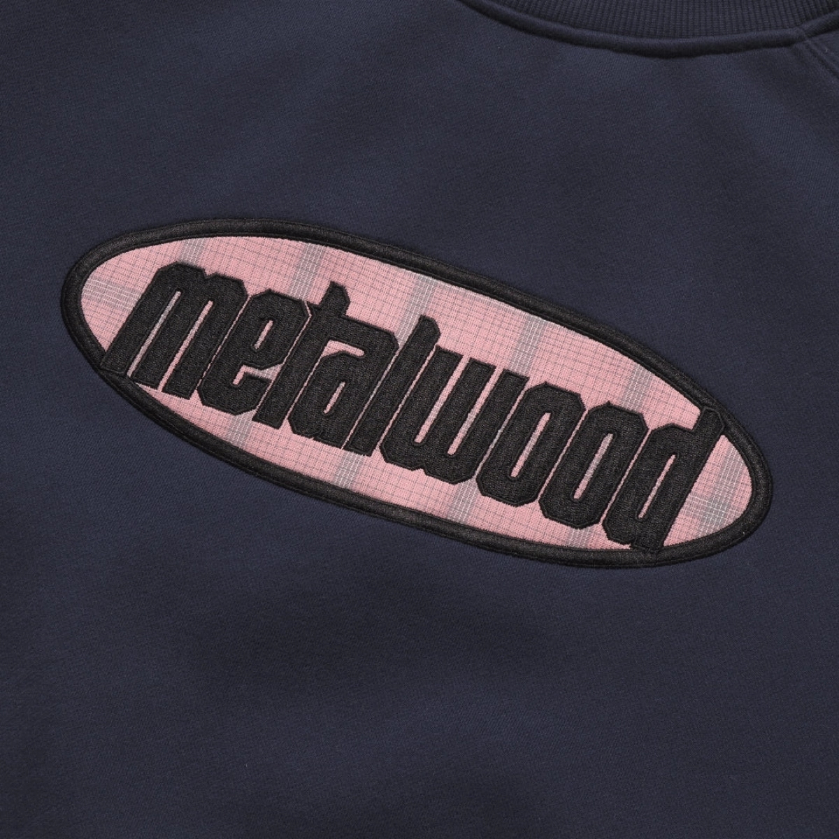 Plaid Oval Logo Raglan