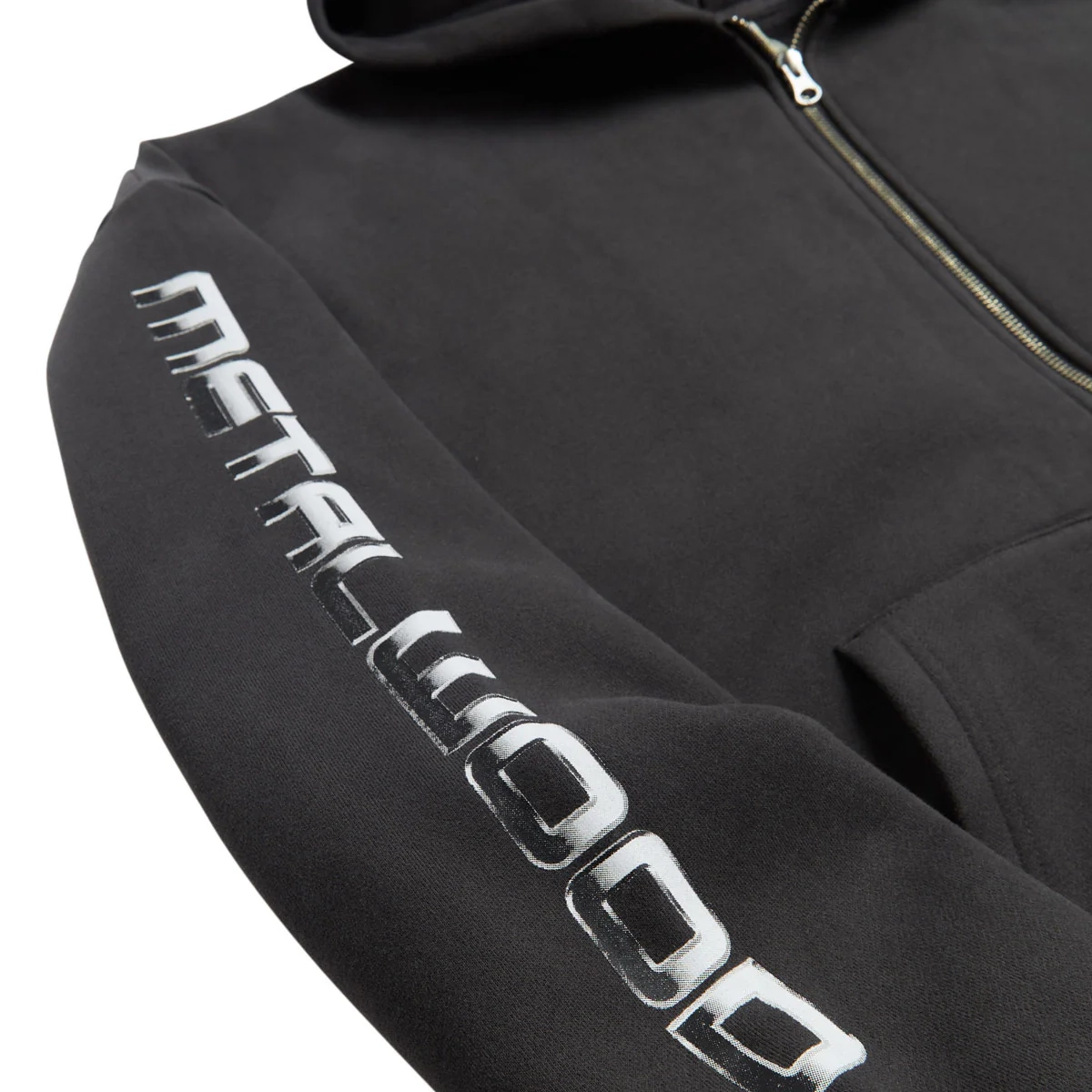 Moto Zip Hooded Sweatshirt