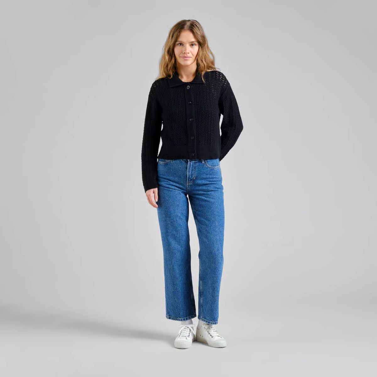 Knit Cardigan Rosendal Croch.