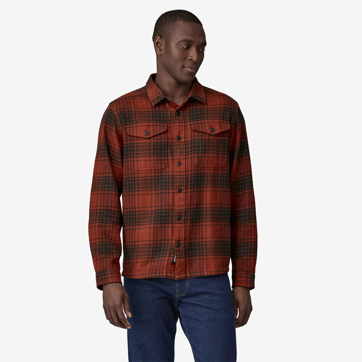M's Fjord Flannel Shirt Bekleidung, Hemd, Kleid, Hemd, Langarm, Ärmel