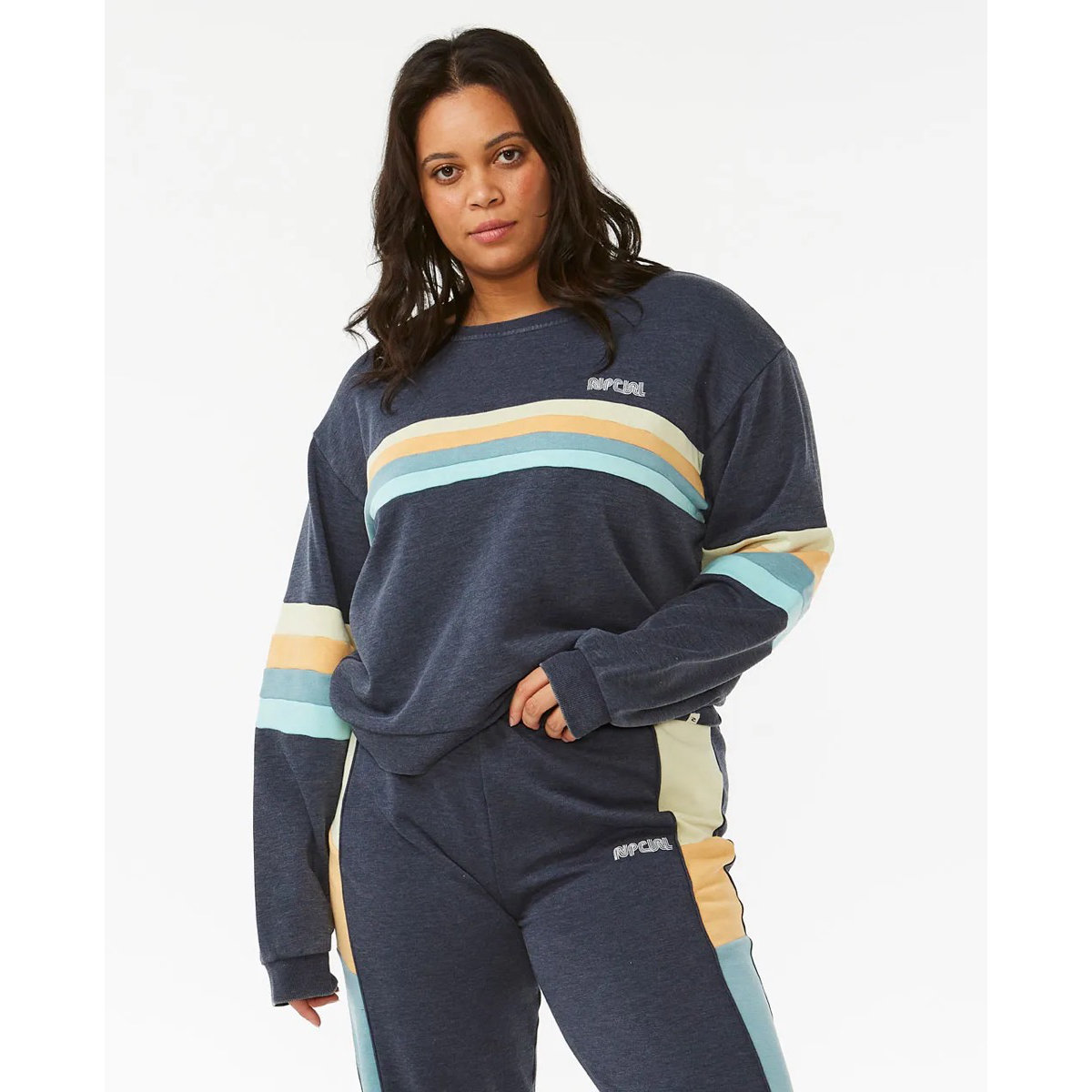 Surf Revival Panelled Crew