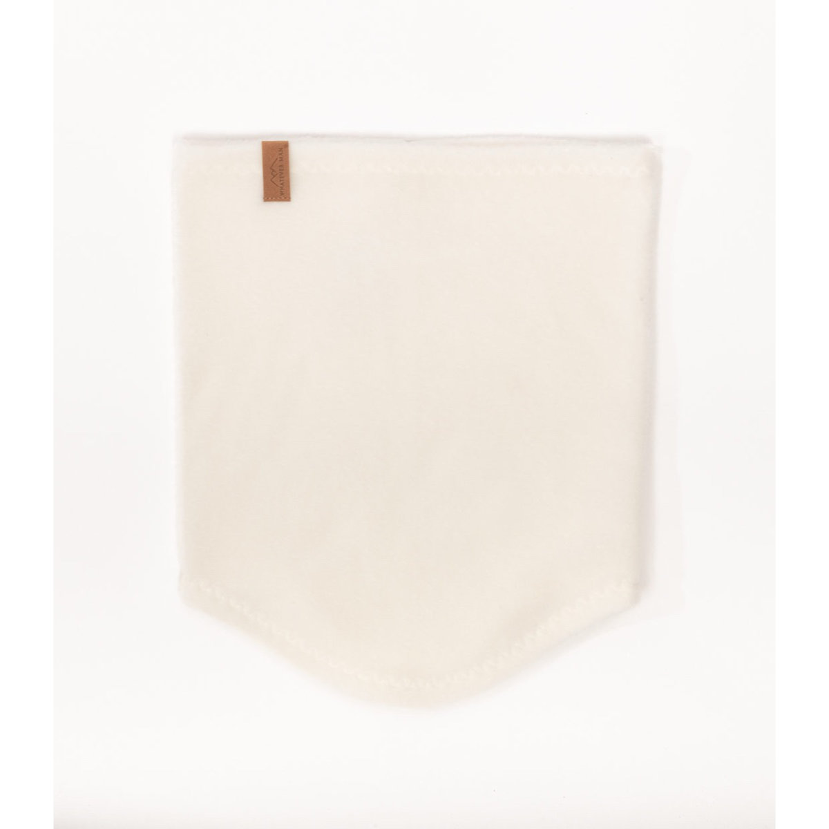 Neckwarmer Logo Leather Bekleidung, Unterwäsche