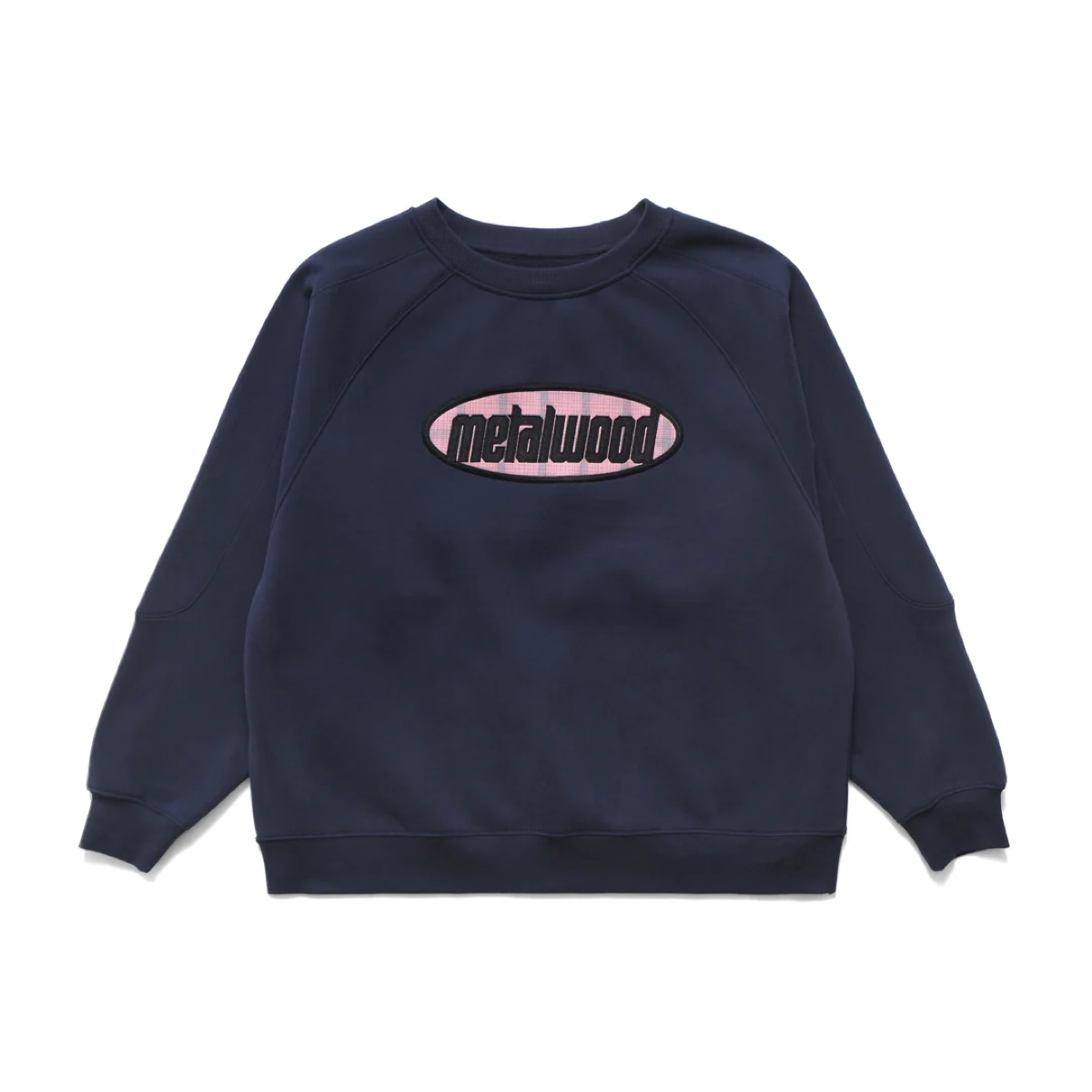 Plaid Oval Logo Raglan