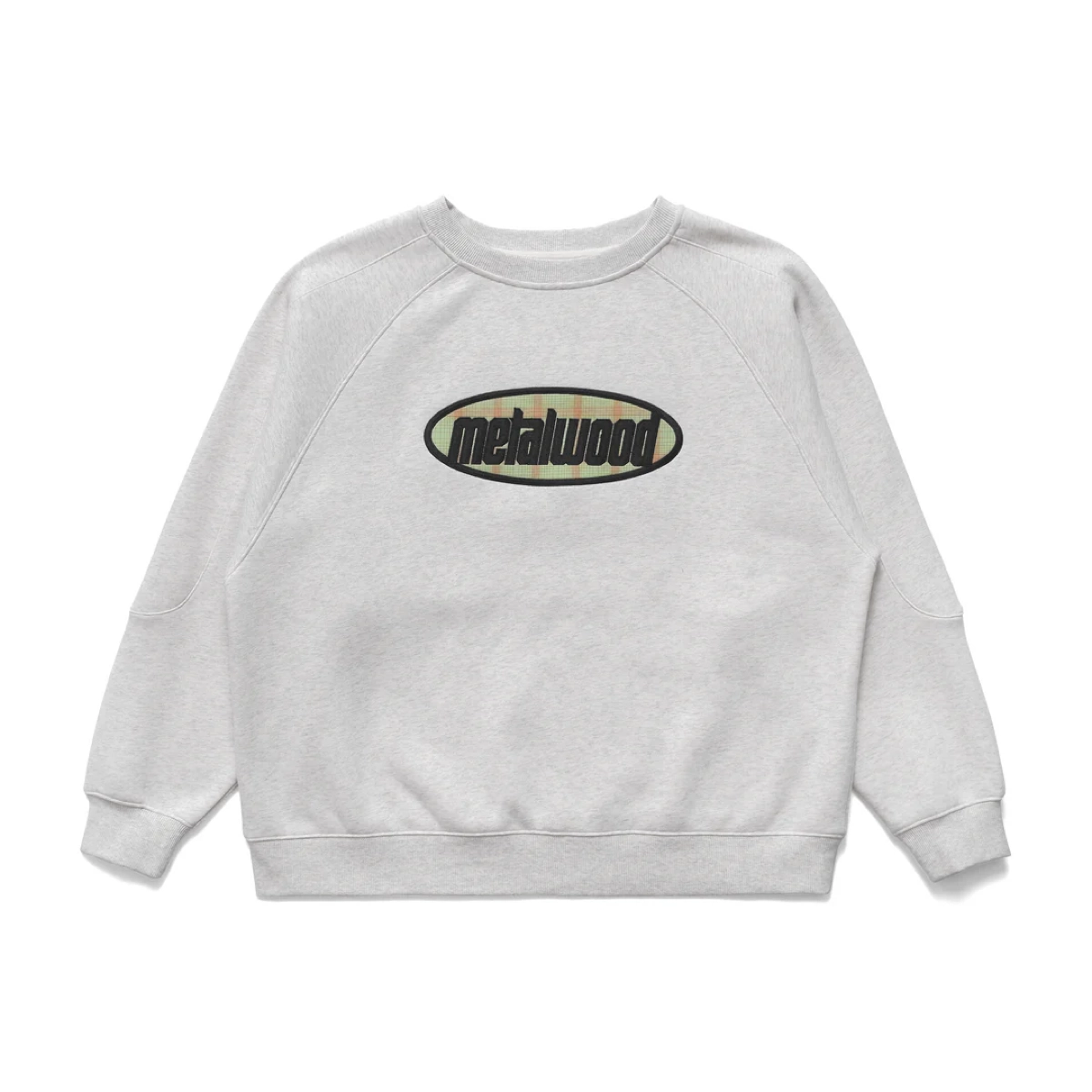 Plaid Oval Logo Raglan Plaid Oval Logo Raglan