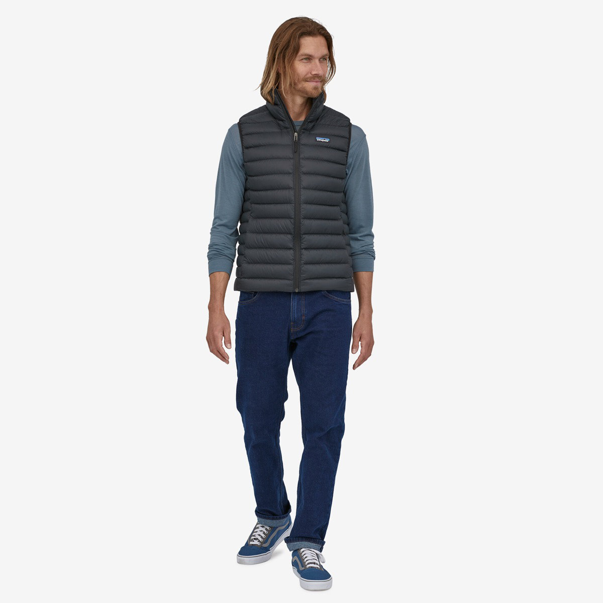 Weste, Hosen, Person, Mantel, Jacke