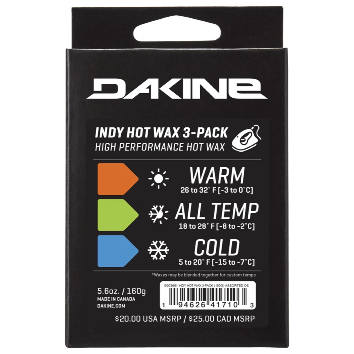 Indy Hot Wax 3-Pack 160G Indy Hot Wax 3-Pack 160G