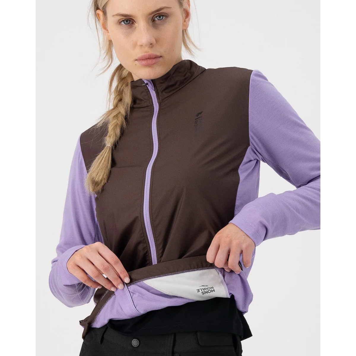 Mantel, Jacke, Langarm, Fleece, Weste