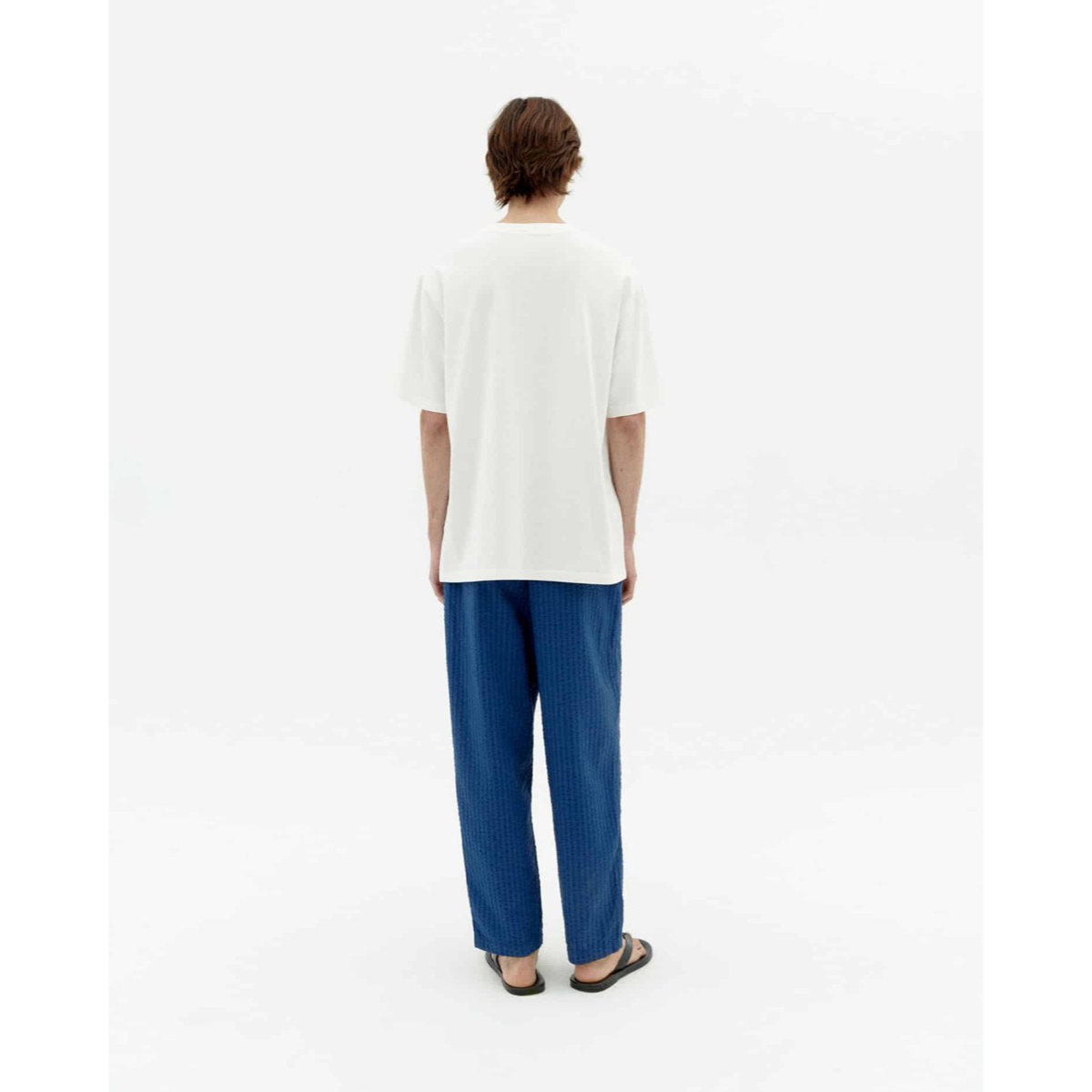 Hosen, Person, Stehend, T-shirt, Leinen