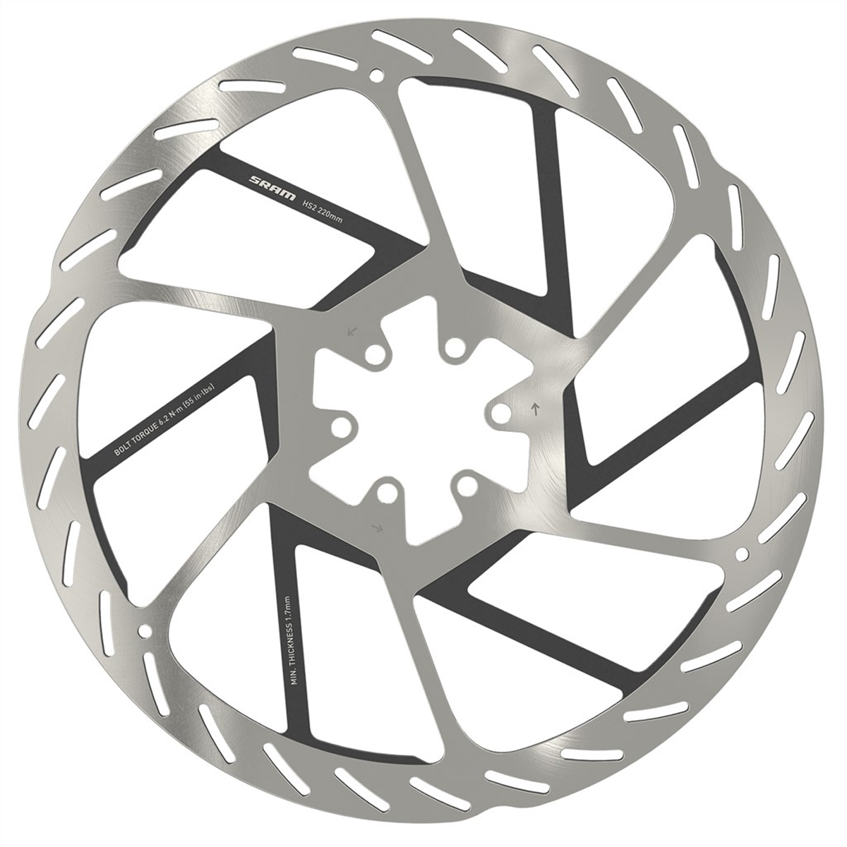 Rotor Hs2 Rounded 6-bolt