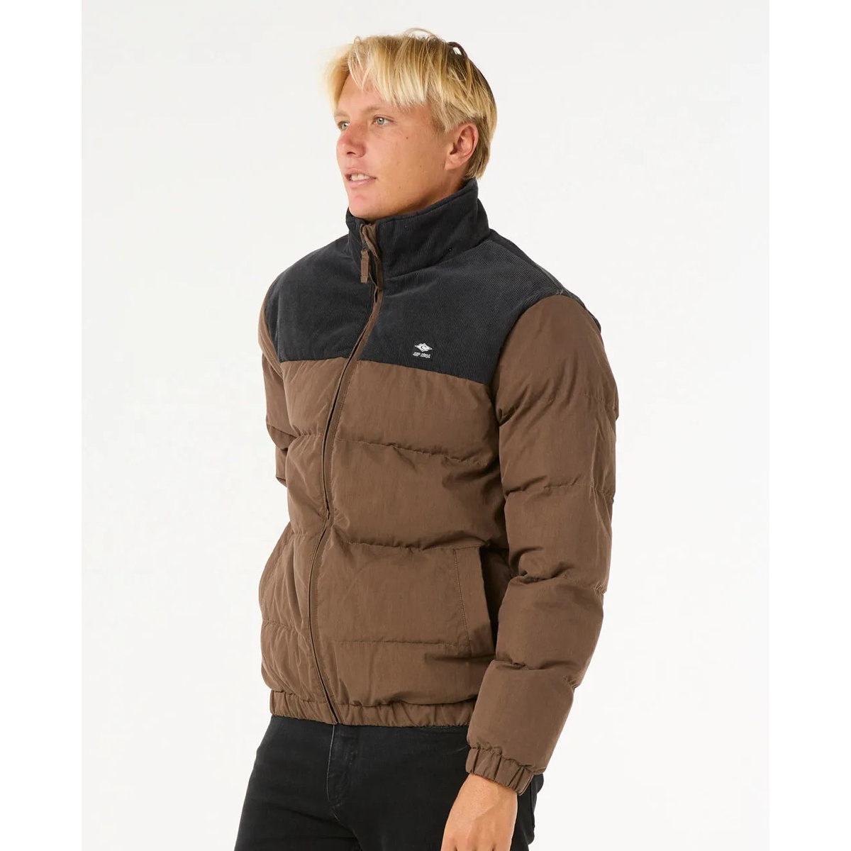 Mantel, Jacke, Fleece, Weste, Person