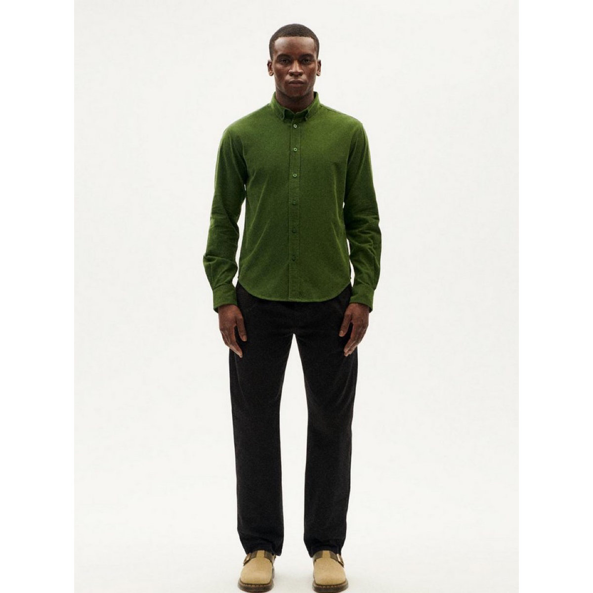 Ant Shirt Langarm, Ärmel, Person, Stehend, Mann