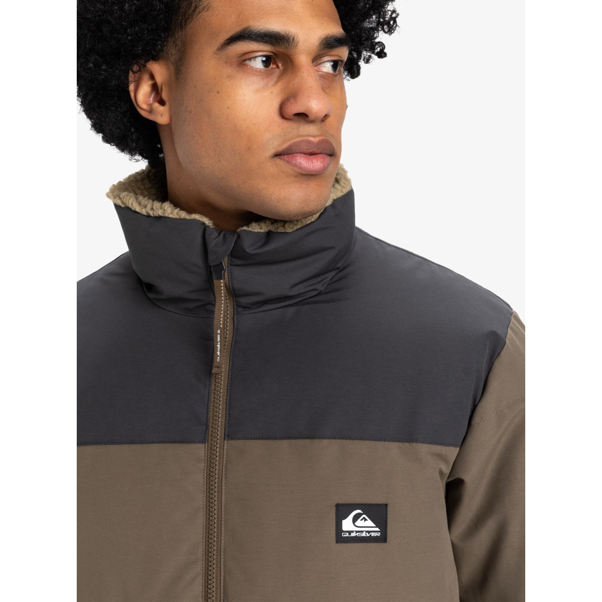 Mantel, Jacke, Fleece, Mann, Person